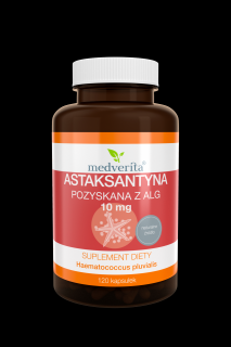 Medverita Astaksantyna 10 mg 120 kapsułek