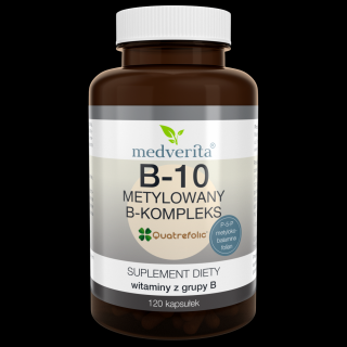 Medverita B-10 metylowany B-kompleks 120 kapsułek