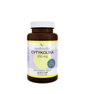 Medverita Cytykolina 250 mg 60 kapsułek