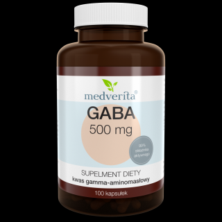 Medverita GABA 500 mg 100 kapsułek