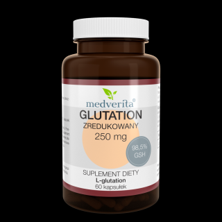 Medverita Glutation zredukowany 250 mg - 60 kapsułek