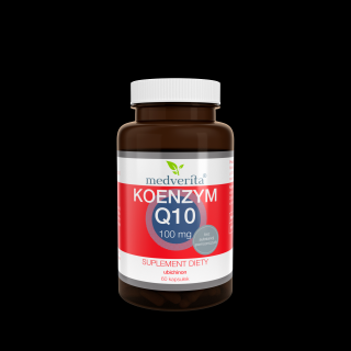 Medverita Koenzym Q10 ubichinon 100 mg - 60 kapsułek