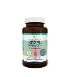 Medverita Krzem Organiczny 100 mg ekstrakt z pędów bambusa 60 kapsułek