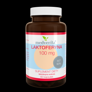 Medverita Laktoferyna 100 mg 60 kapsułek