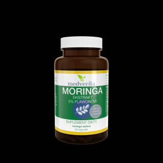 Medverita Moringa ekstrakt 5% flawonów 60 kapsułek