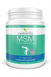 Medverita MSM siarka organiczna - proszek 700 gramów