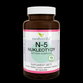Medverita N-5 nukleotydy aktywny kompleks - 60 kapsułek