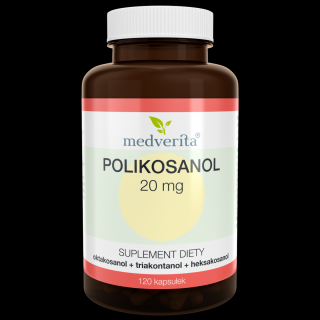 Medverita Polikosanol 20 mg 120 kapsułek