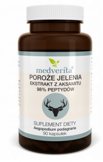 Medverita Poroże jelenia 98% 300 mg 90 kapsułek
