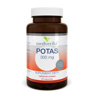 Medverita Potas 300mg 60 kapsułek