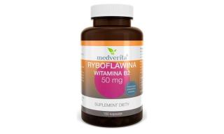 Medverita Ryboflawina Witamina B2 50 mg 180 kapsułek