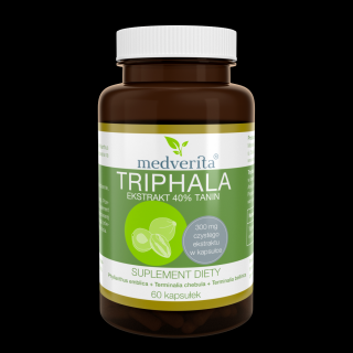 Medverita Triphala ekstrakt 40% tanin 60kaps