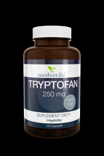 Medverita Tryptofan 250 mg 100 kapsułek