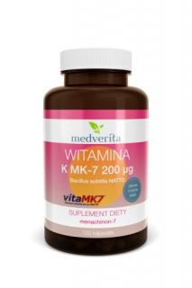 Medverita witamina K2 200 mcg VitaMK7 120 kapsułek