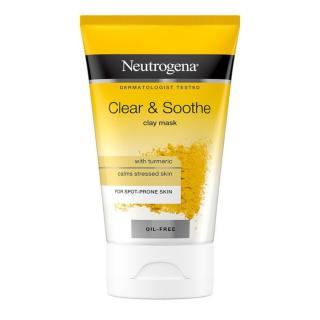 Neutrogena ClearSoothe Maseczka do twarzy kurkuma i kwas salicylowy, 50ml