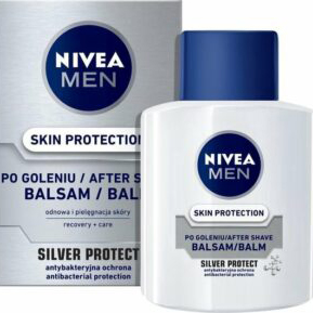 NIVEA Skin Protection Silver Protect Balsam po goleniu 100 ml