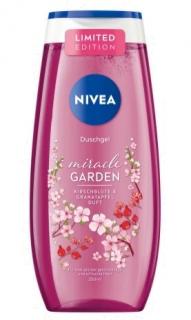 Nivea Żel pod prysznic Miracle garden- kwiat wiśni i granat  250 ml