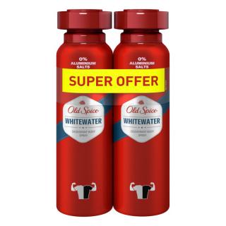 Old Spice Whitewater Dezodorant w sprayu dla mężczyzn 2x150 ml DUOPACK