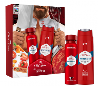 Old Spice Whitewater Zestaw dezodorant w sprayu 150ml + żel pod prysznic 250ml