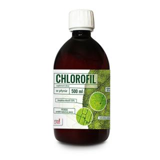 Organis Chlorofil w płynie na oczyszczanie organizmu 500ml