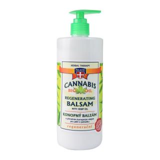 Palacio Cannabis Balsam Regenerujący z 8% olejem konopnym 500ml