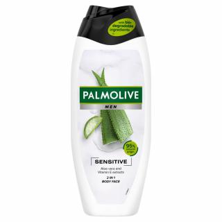 Palmolive Men Sensitive żel pod prysznic do skóry wrażliwej z aloesem i witaminą E 500 ml