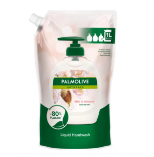 PALMOLIVE Naturals Mydło w płynie Mleko i Migdały - zapas 1000ml