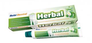 Rebi-Dental Herbal 8szt+1gratis pasta zęby wrażliwe 100g.