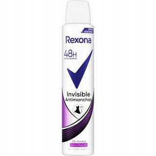 Rexona antyperspirant dla kobiet w spray'u przeciw plamom 48h, 200ml