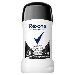 Rexona Invisible Black+White Antyperspirant w sztyfcie damsk 40 ml