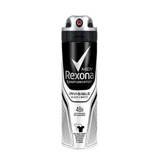 Rexona Invisible Men BlackWhite spray 150ml.