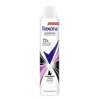 Rexona Invisible Pure antyperspirant w spray'u dla kobiet 200ml