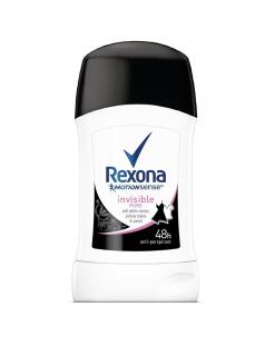 Rexona Invisible Pure Antyperspirant w sztyfcie dla kobiet 40 ml