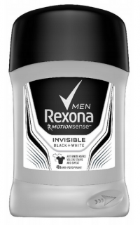 Rexona Men Invisible Black+White antyperspirant w sztyfcie 50 ml