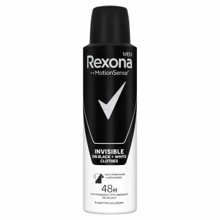 Rexona Men INVISIBLE BW Clothes Dezodorant w sprayu 150ml