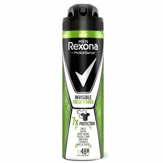 Rexona Men Invisible Fresh Power 48H antyperspirant męski spray 150ml