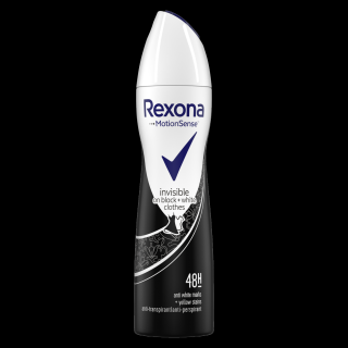 Rexona Women Invisible on  Black  White clothes antyperspirant damski spray 200ml