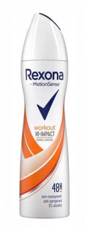 Rexona WORKOUT HIGT-IMPACT Antyperspirant w spray'u dla kobiet 200ml