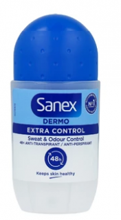 Sanex Dermo Extra Control antyperspirant w kulce 50ml Maksymalna kontrola