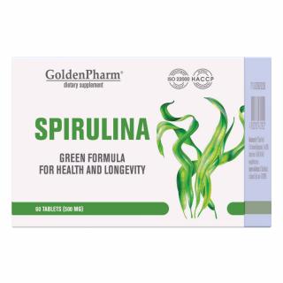Spirulina Detoks Trawienie Odporność Naturalne Algi 60 tabletek