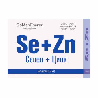 Suplement diety Selen + cytrynian cynku w 36 tabletek