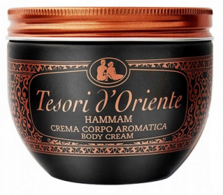 Tesori d’Oriente HAMMAM Krem do ciała Olej arganowy i kwiat pomarańczy 300 ml