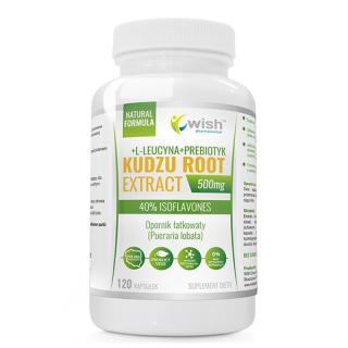 Wish Kudzu Root Extract 500mg 40% isoflavones 120 kapsułek