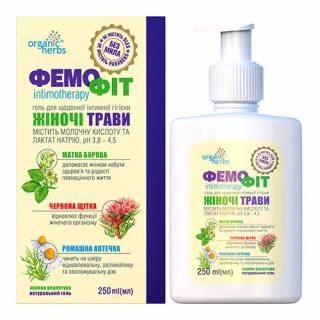 Żel do higieny intymnej Femofit Borowa Matka Bez SLS, Parabenów 250ml
