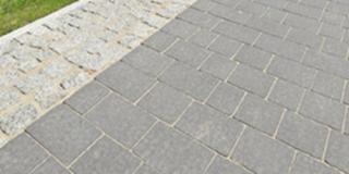 Polbruk TRENTO gr 8 cm classic szara