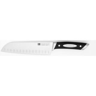 Nóż Santoku 18cm z wyprofilowanym ostrzem Granton Edge Classic