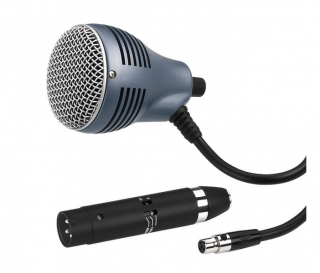 JTS CX-520/MA500 Mikrofon do harmonijki ustnej plus adapter CX-520