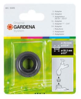 GARDENA adapter 1" do 3/4"