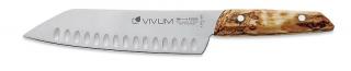 Nóż santoku VIVUM, japoński, nierdzewny, długość ostrza 18 cm, DICK 83642182KH