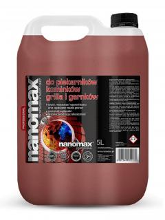 Środek do mycia piekarników, kominków, grilla i garnków NANOMAX PROFESSIONAL, poj. 5 l